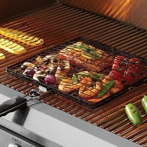 Black Non-Stick Grill Basket